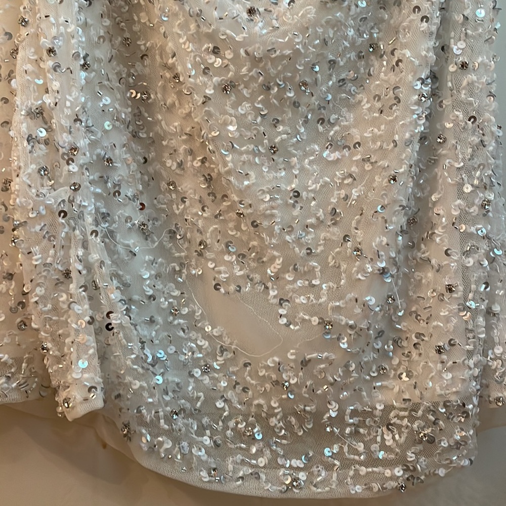 Mich Sequined Cowl-Neck Cocktail Dress - Picture 9 of 11